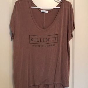 Brown T-shirt